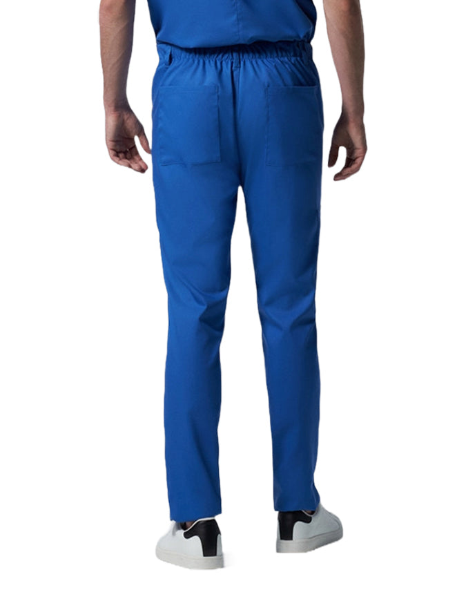 Landau Proflex Men's Straight-Leg Cargo Scrub Short Pant Royal Blue