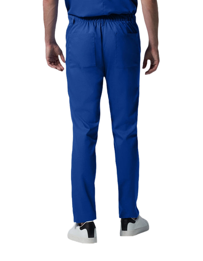 Landau Proflex Men's Straight-Leg Cargo Scrub Short Pant Royal Blue