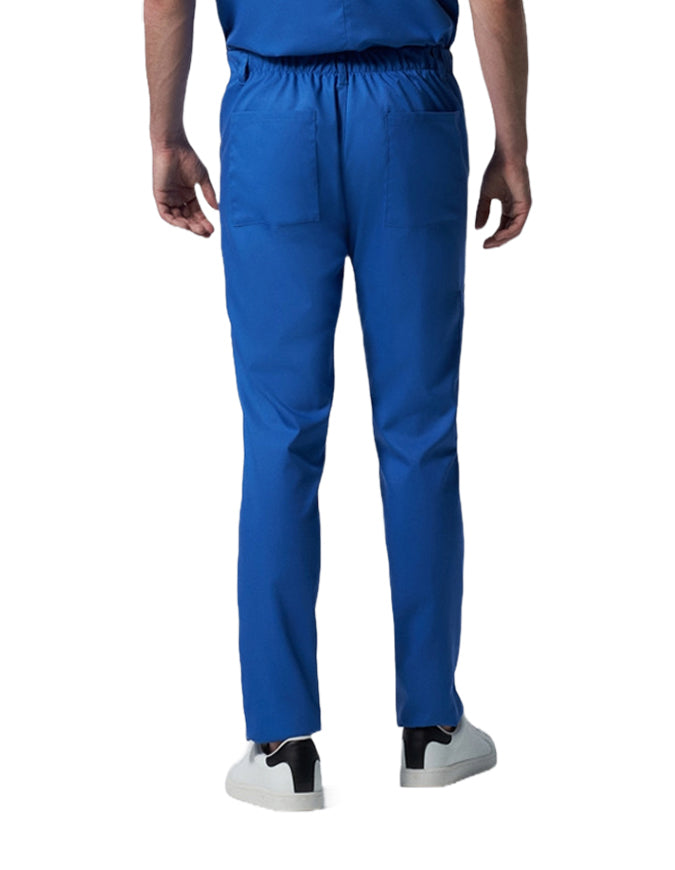 Landau Proflex Men's Straight-Leg Cargo Scrub Tall Pant Royal