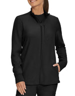 Landau Forward Women's Warm Up Quick Zip Track Jacket - Black