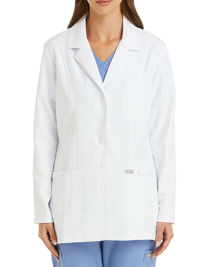 Maevn Momentum Women's 29 Inch Consultation Lab Coat - White