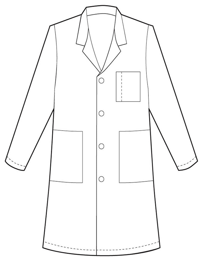 Meta Fundamentals 34 Inch Men's Three Pockets Lab Coats