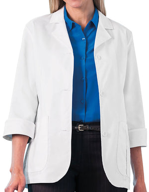 Meta 29 Inches Ladies 3/4 Sleeve Stretch Labcoat