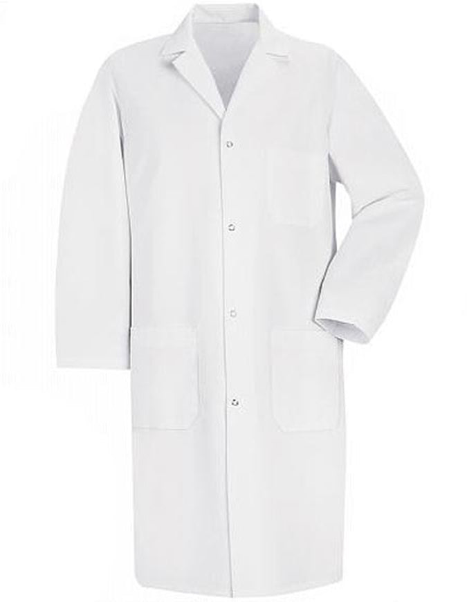 Clearance Red Kap Men's Three Pocket 41.5 inch Long Medical Lab Coat