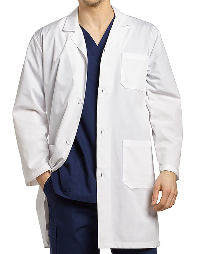 White Cross 42 Inch Men's Iconic Long Lab Coat - White