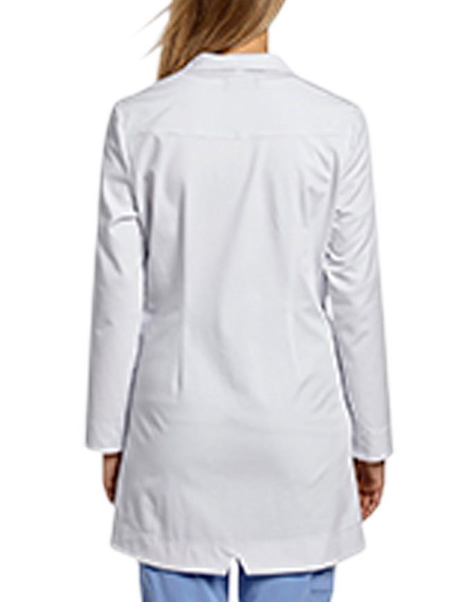 White Cross 32 Inch Marvella Women's Princess Seam Short Lab Coats - White