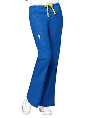 WonderWink 31 Inch Women's The Romeo Flare Leg Nursing Pants - Royal