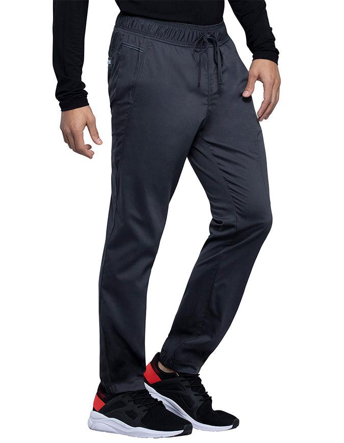 Cherokee Workwear Revolution Men's Natural Rise Straight Leg Jogger Tall Pant - Pewter