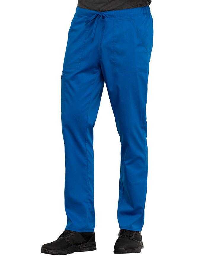 Cherokee Workwear Revolution Unisex Tapered Leg Drawstring Pant - Royal