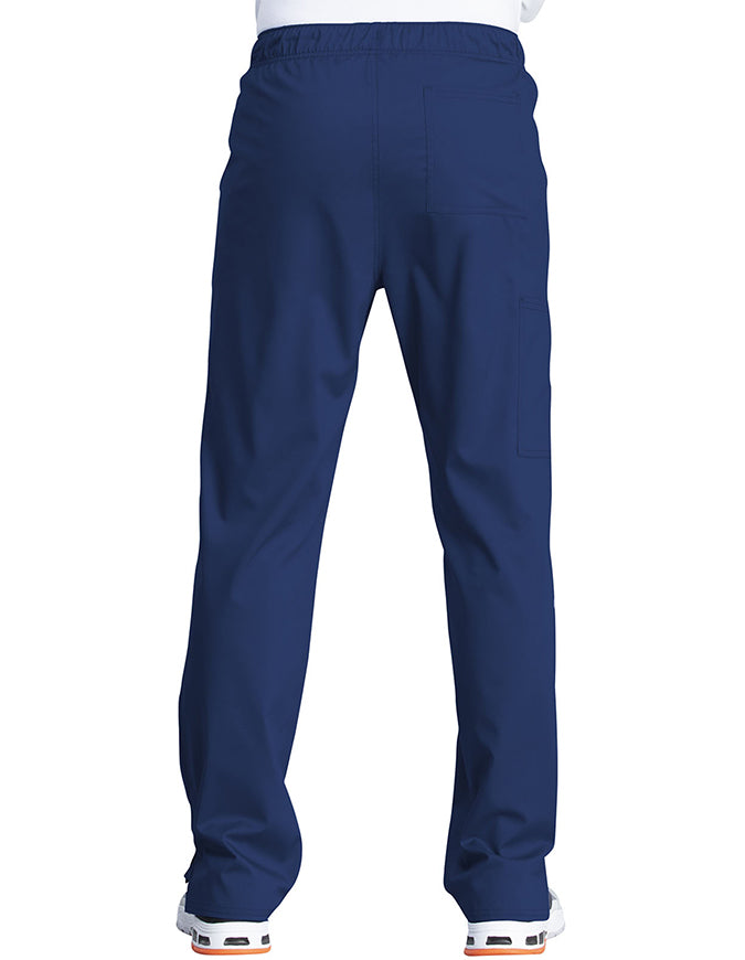 Cherokee Workwear Revolution Tech Unisex Mid Rise Straight Leg Pant - Navy