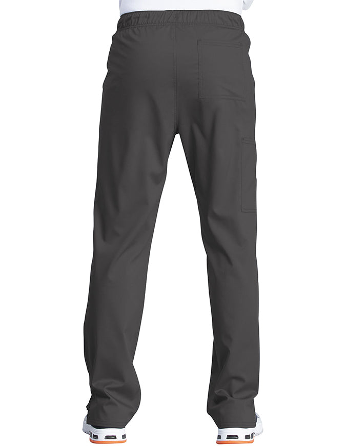 Cherokee Workwear Revolution Tech Unisex Mid Rise Straight Leg Pant - Pewter