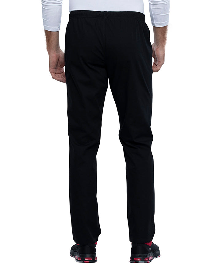 Cherokee Workwear Professionals Unisex Pocketless Drawstring Pant black