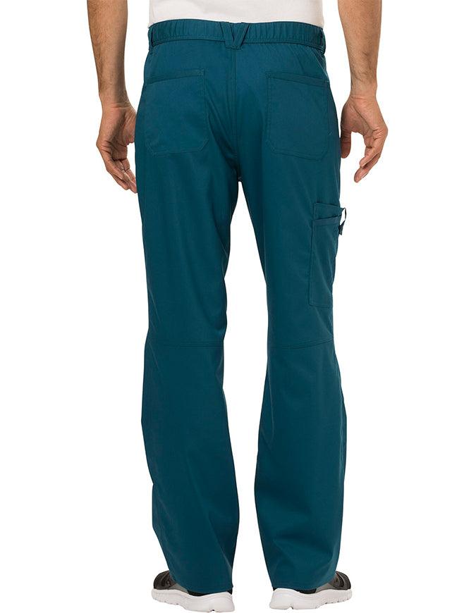 Cherokee Workwear Revolution Men's Fly Front Pant - Caribbean Blue