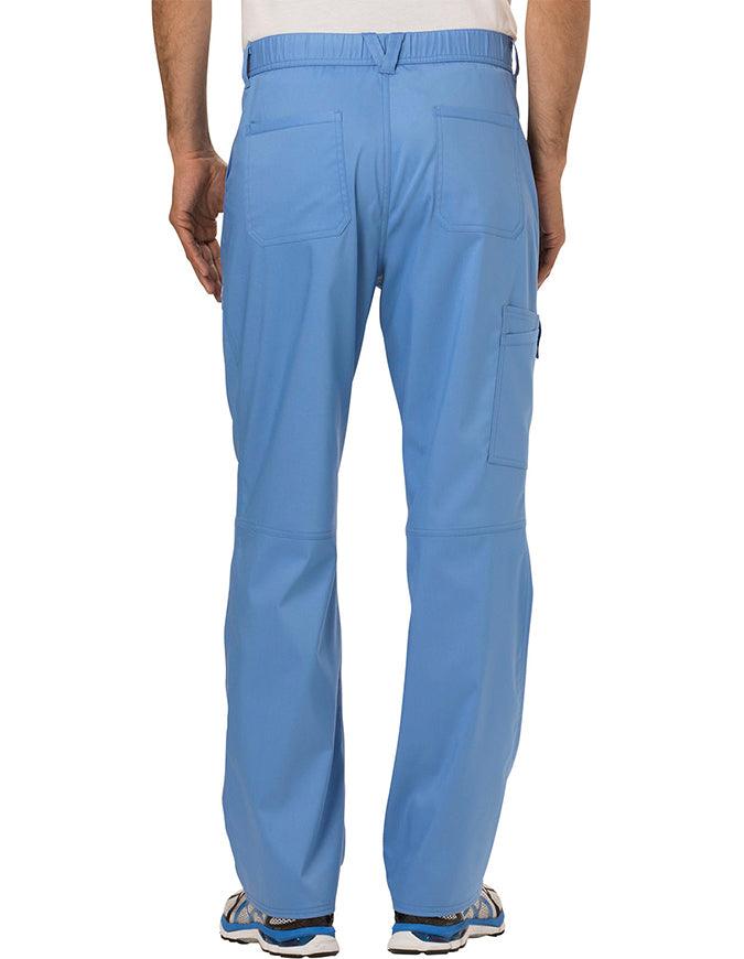 Cherokee Workwear Revolution Men's Fly Front Pant - Ciel Blue