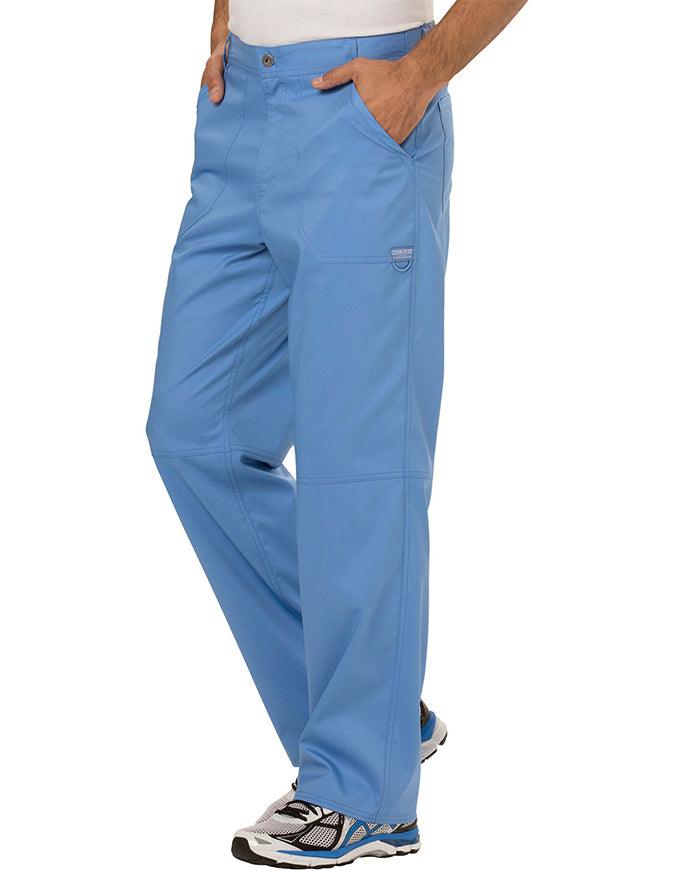 Cherokee Workwear Revolution Men's Fly Front Pant - Ciel Blue