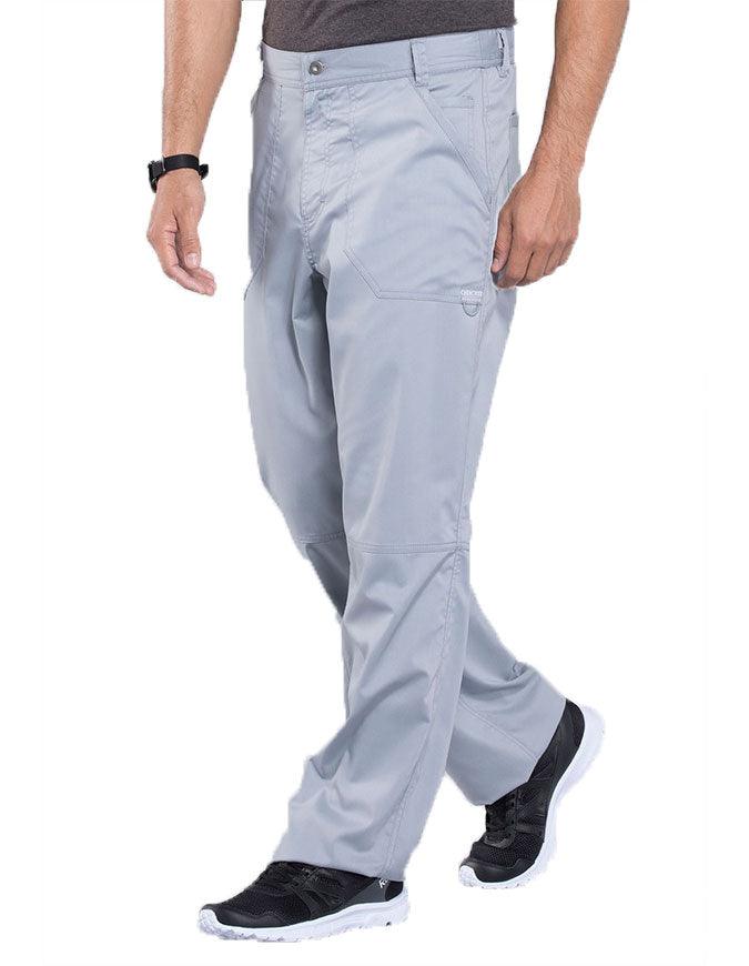 Cherokee Workwear Revolution Men's Fly Front Pant - Grey