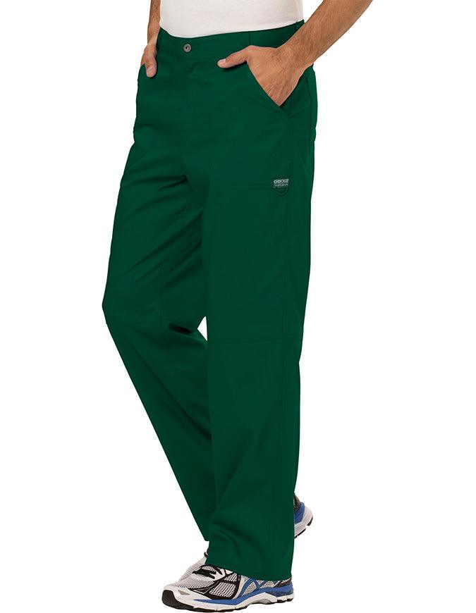 Cherokee Workwear Revolution Men's Fly Front Pant - Hunter Green