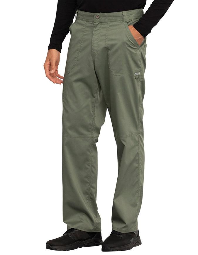 Cherokee Workwear Revolution Men's Fly Front Pant - Olive