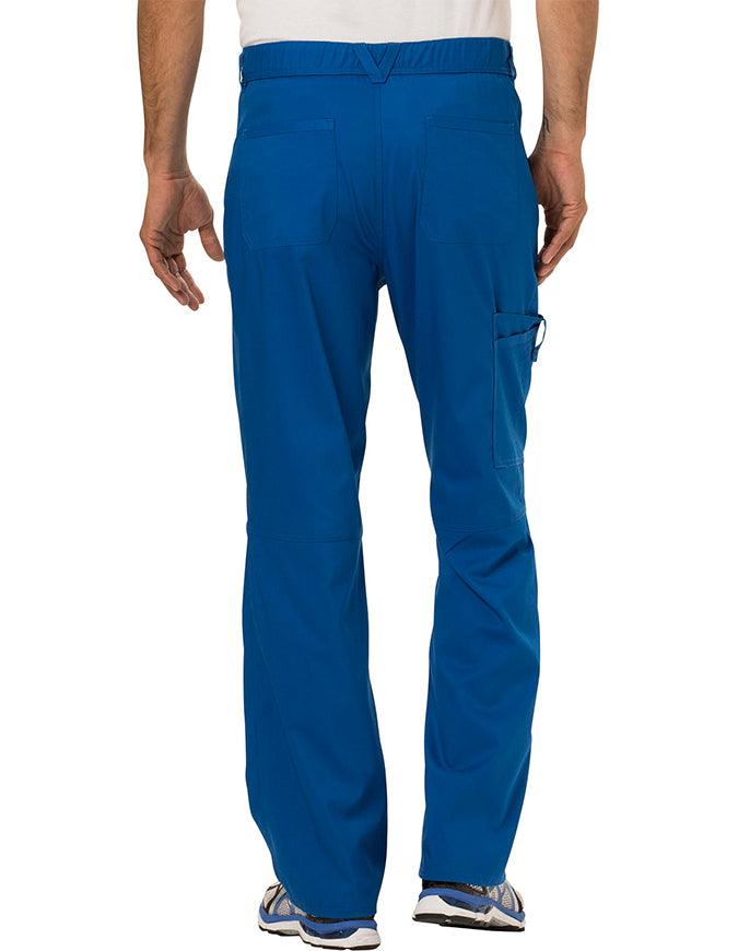 Cherokee Workwear Revolution Men's Fly Front Pant - Galaxy Blue