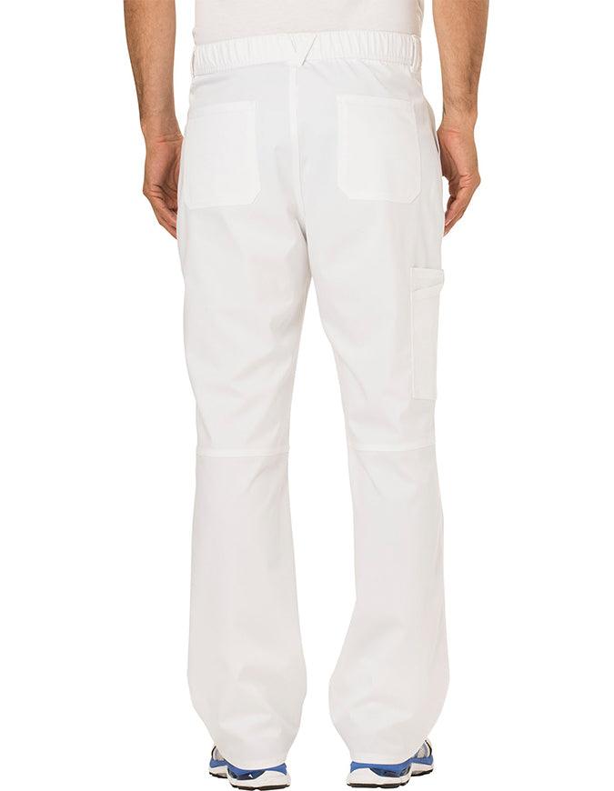 Cherokee Workwear Revolution Men's Fly Front Pant - White