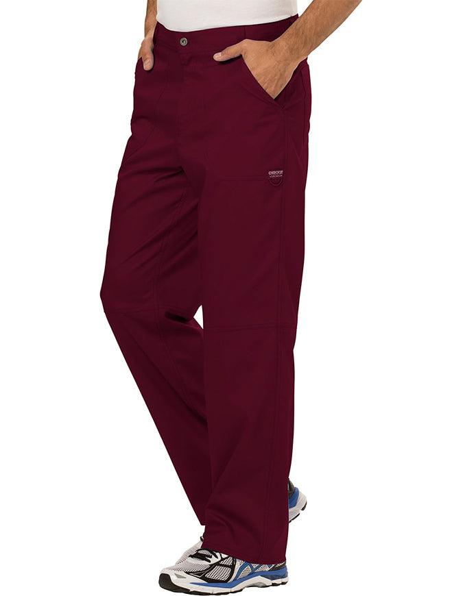 Cherokee Workwear Revolution Men's Fly Front Pant - Wine