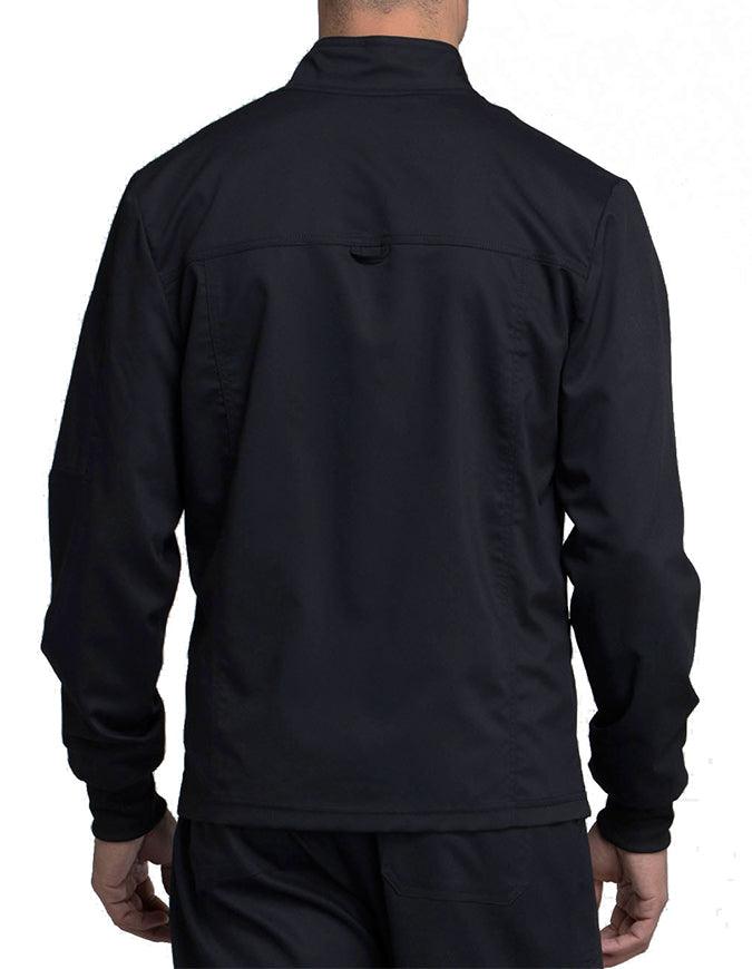 Cherokee Workwear Revolution Men's Zip Front Jacket - Black