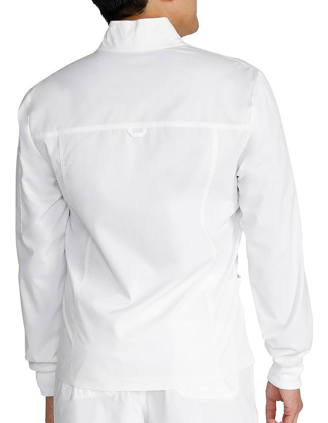 Cherokee Workwear Revolution Men's Zip Front Jacket - White