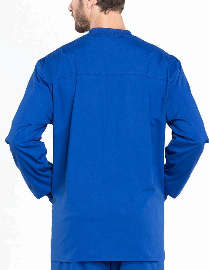 Cherokee Workwear Professional Men's Warm-up Jacket - Galaxy Blue