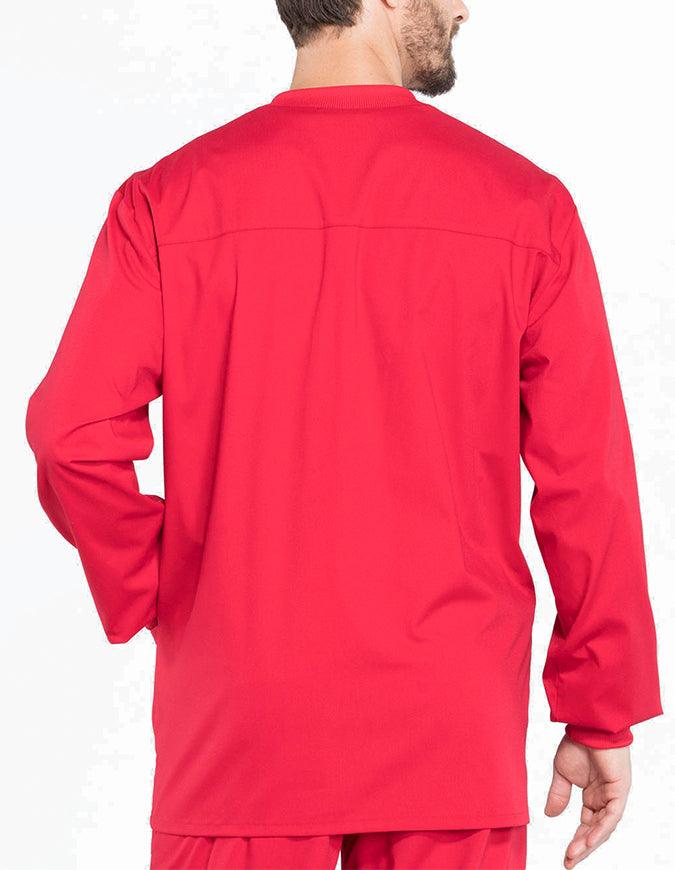 Cherokee Workwear Professional Men's Warm-up Jacket - Red