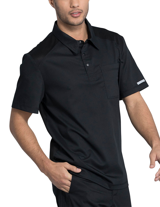 Cherokee Workwear Revolution Men's Polo Shirt Black