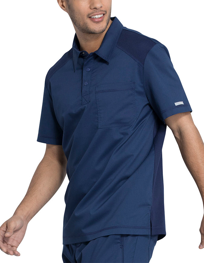 Cherokee Workwear Revolution Men's Polo Shirt Navy