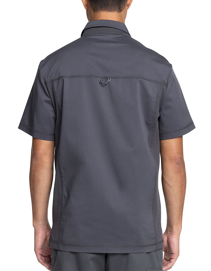 Cherokee Workwear Revolution Men's Polo Shirt Pewter