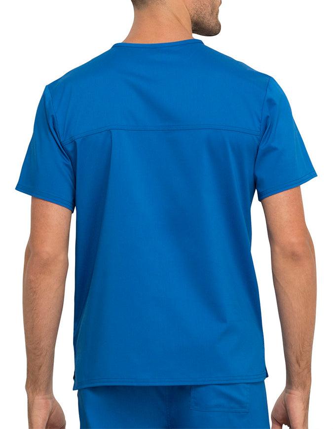 Cherokee Workwear Revolution Unisex Pocket V-Neck Scrub Top - Royal