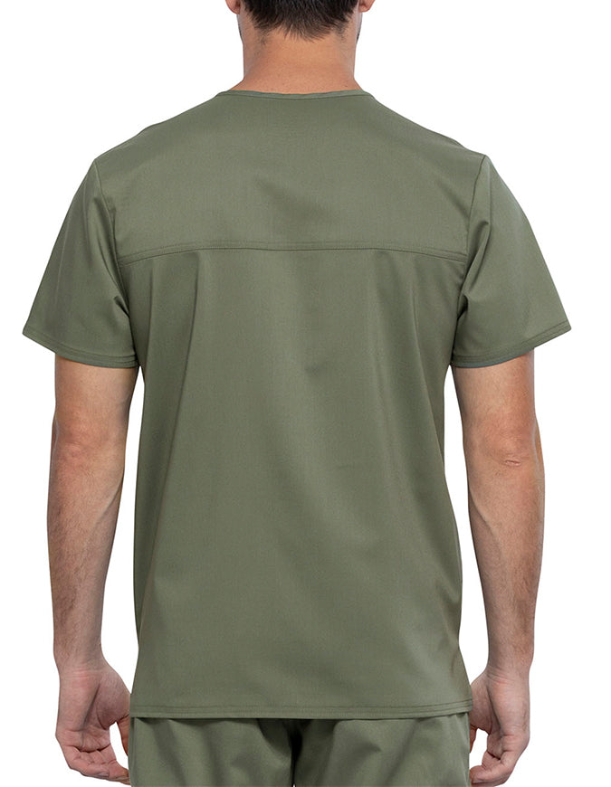 Cherokee Workwear WW Revolution Men's V-Neck Top Olive