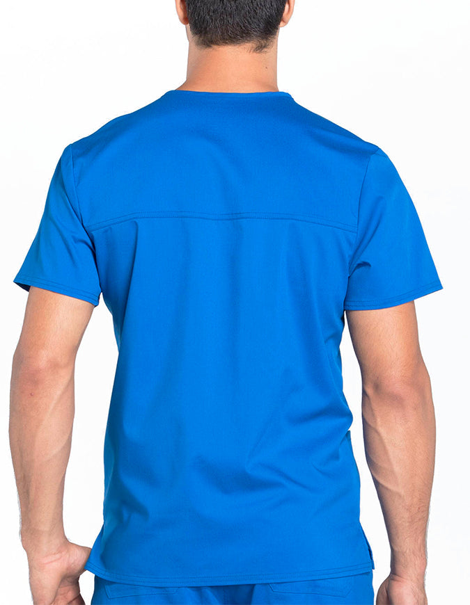 Cherokee Workwear WW Revolution Men's V-Neck Top Royal