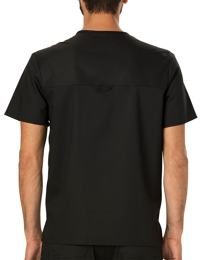 Cherokee Workwear Revolution Men's V-Neck Top Black