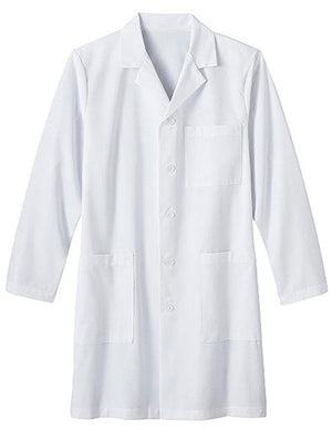 Free Embroidery Meta 38 Inch Men's Long Medical Lab Coat