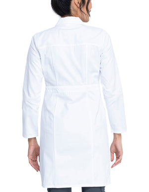 Free Embroidery Dickies EDS professional white 37 inch Women's Lab Coat