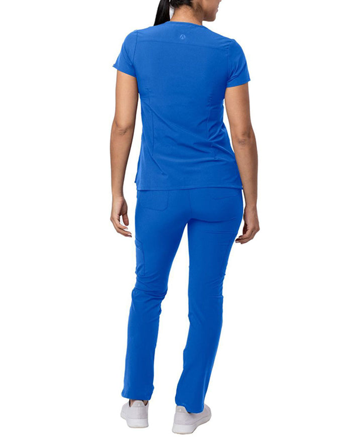 ADAR Addition Women's Go-Higher Scrub Set Royal