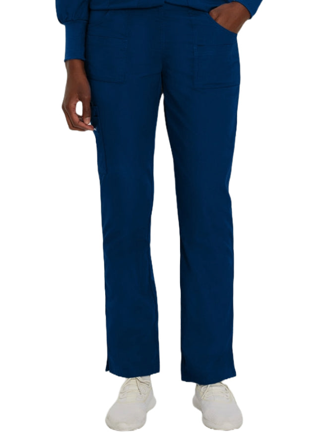 Landau Essentials Women's Modern Fit Cargo Pant Navy