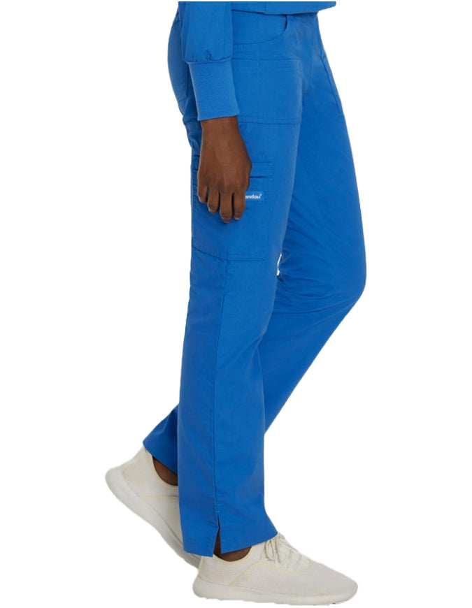 Landau Essentials Women's Modern Fit Cargo Pant Royal Blue