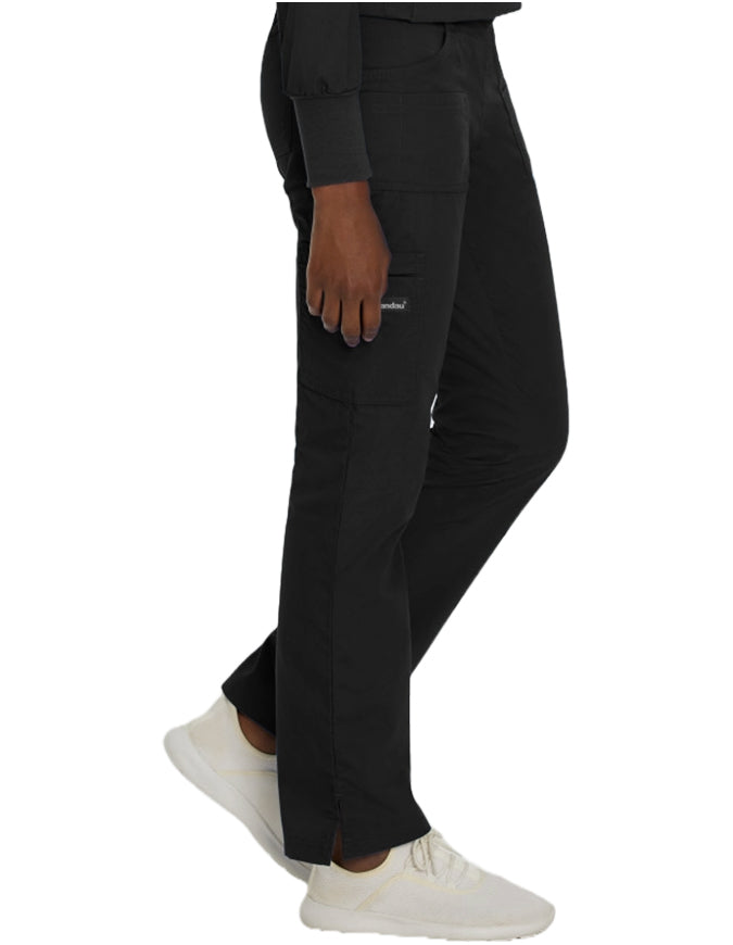 Landau Essentials Women's Modern Fit Cargo Pant Black