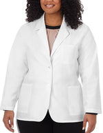 Meta 28 Inch Women's Three Pocket Consultation Coat - White