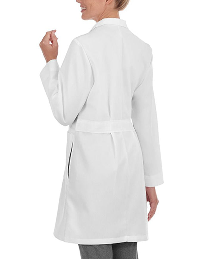 Meta Women's Multi Pocket Tall Lab Coat - White