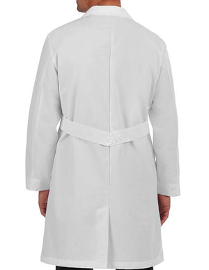 Meta 40 Inch Men's White Lab Coat