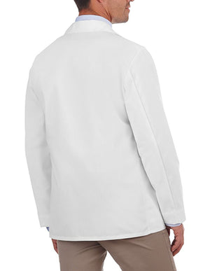 White Swan Meta Seven Pockets Unisex 30 inch Lab Coat - White