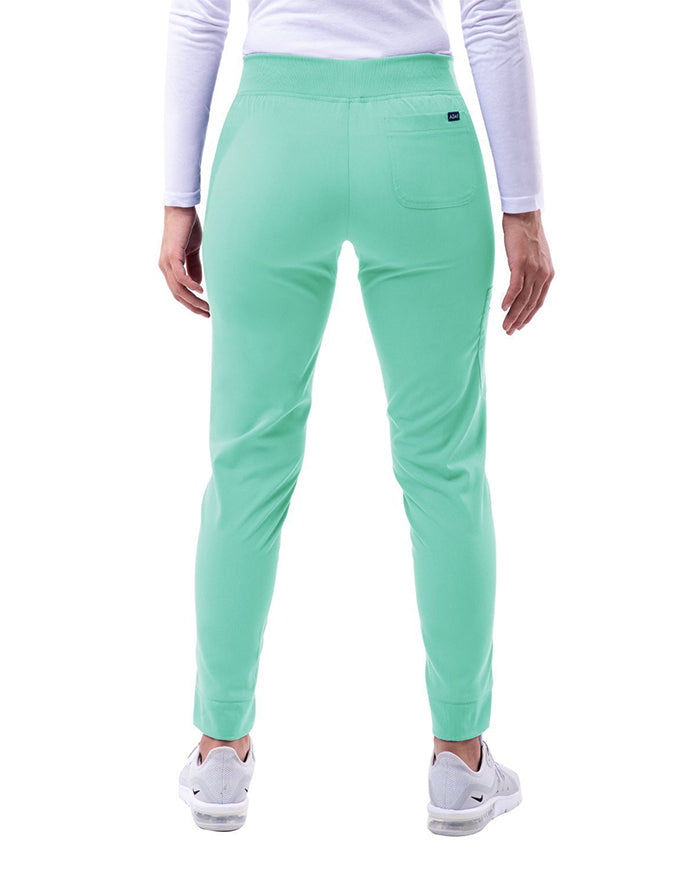 Adar Pro Women's Yoga Jogger Skinny Pant - Aqua