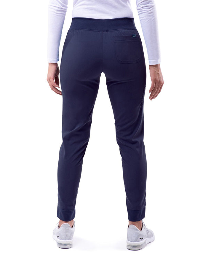 Adar Pro Women's Yoga Jogger Skinny Pant - Navy