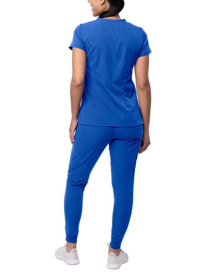 ADAR Pro Women's Movement Booster Jogger Scrub Set - Royal Blue